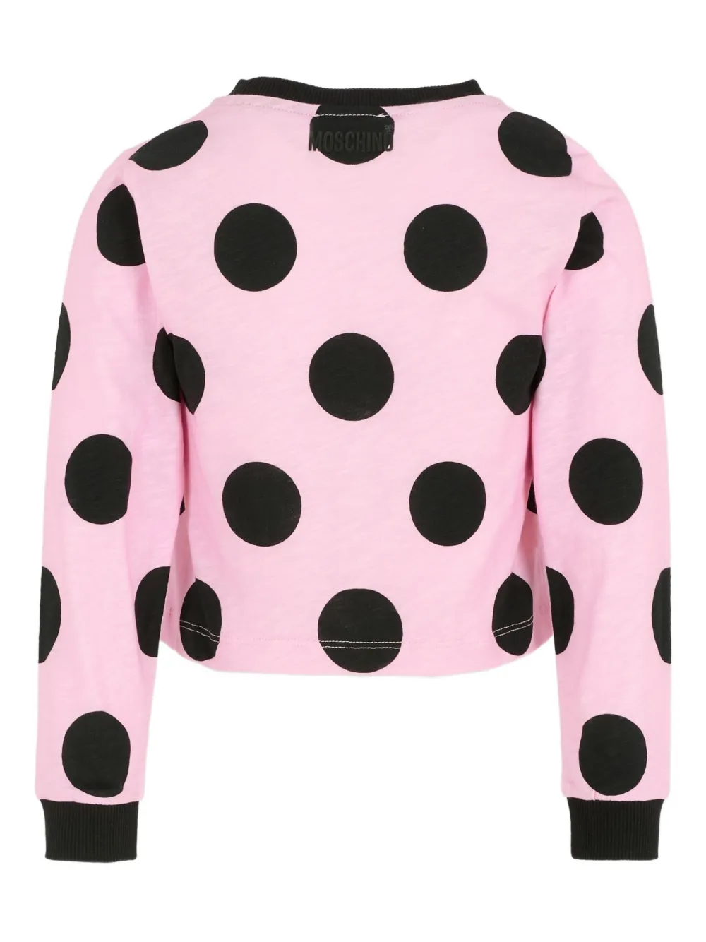 Moschino Kids polka-dot long-sleeve top | Girls Hoodies & Sweatshirts | Image 2