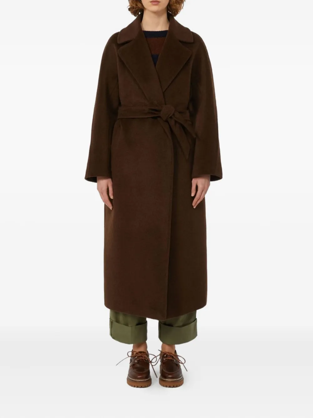 Weekend Max Mara Tempera jas - Bruin