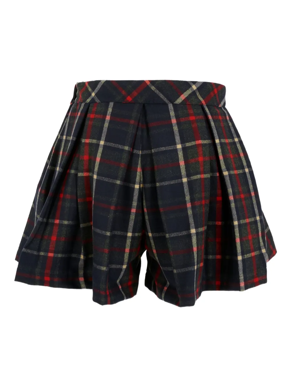 Patachou pleated plaid shorts | Girls Casual Shorts | Image 2