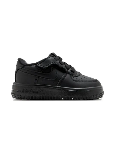 Nike Kids Force 1 Low Easy-On leather lace-up sneakers