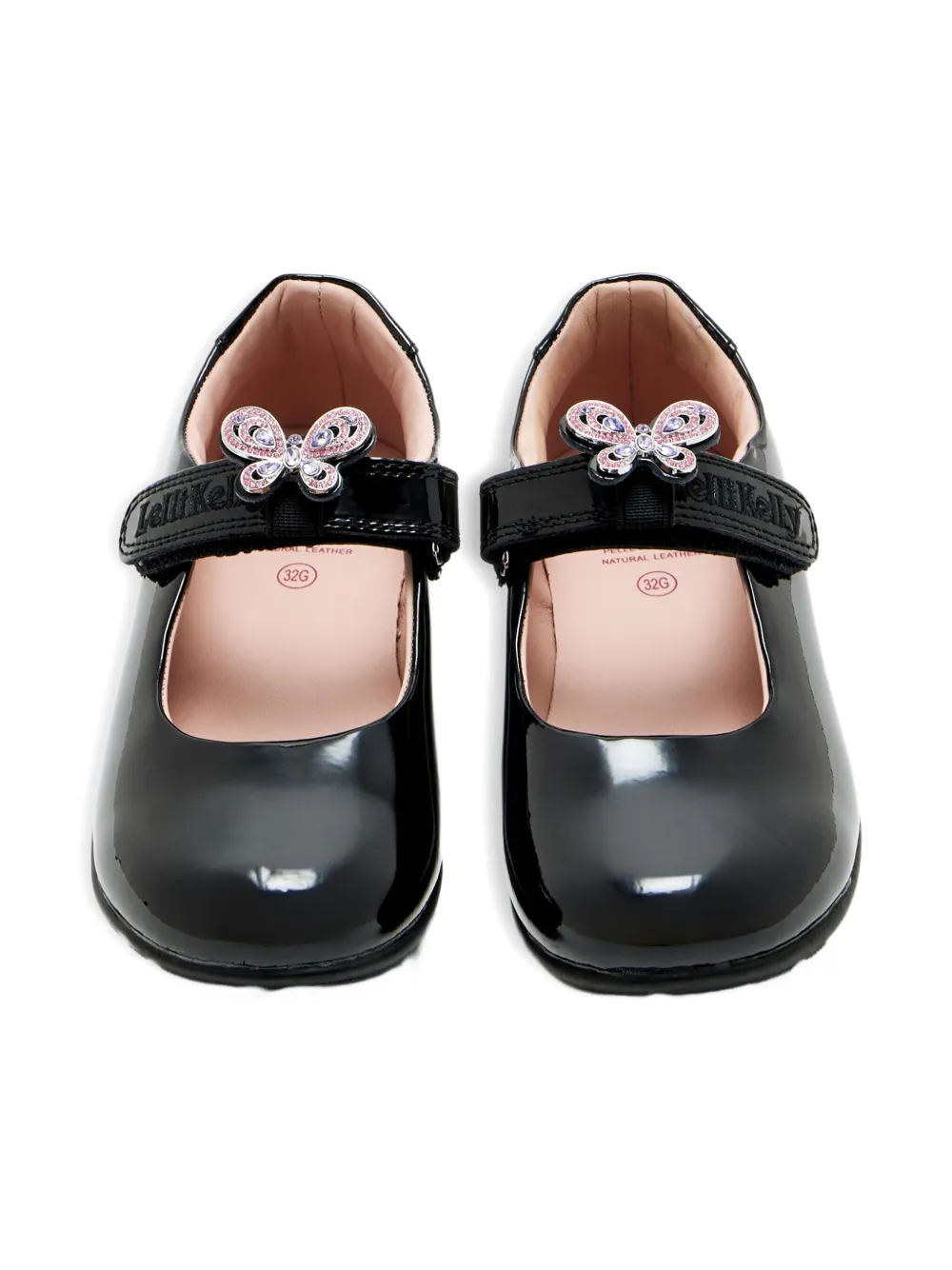 Lelli Kelly butterfly-embellished ballet flats Zwart