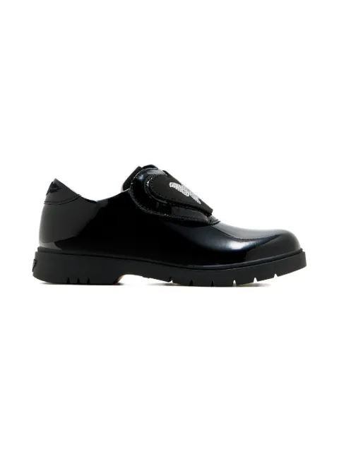Lelli Kelly crystal-embellished patent-leather loafers 