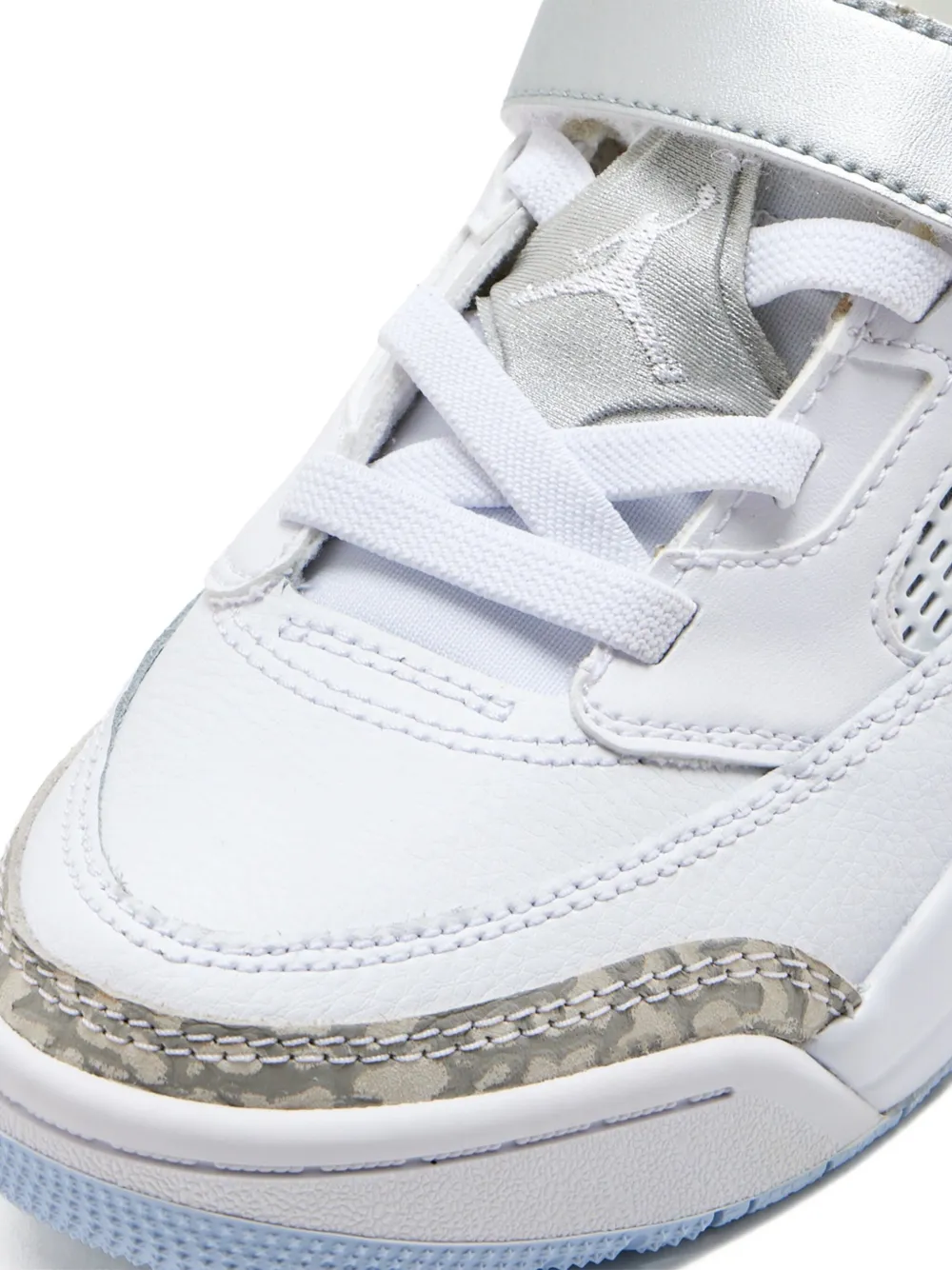 Nike Kids Jordan Spizike Low leather sneakers White