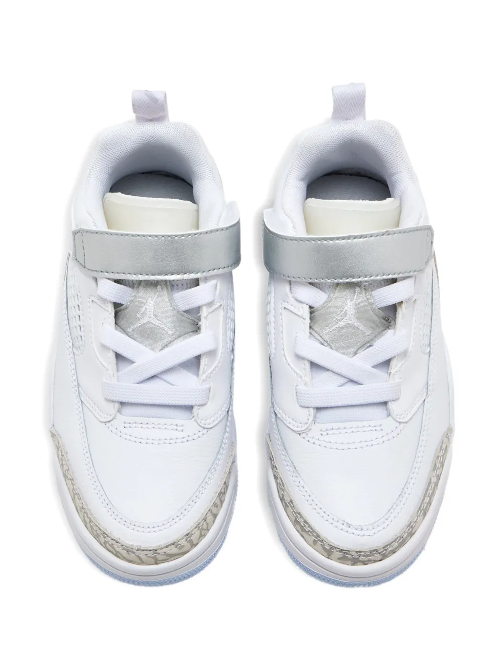 Nike Kids Jordan Spizike Low leather sneakers White