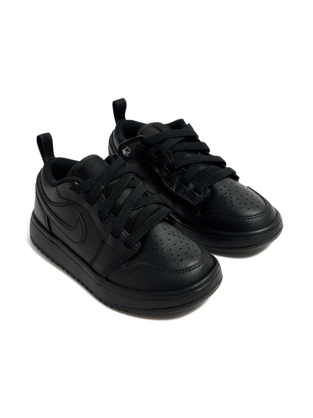 Nike Kids Jordan 1 Low Alt leather sneakers Black