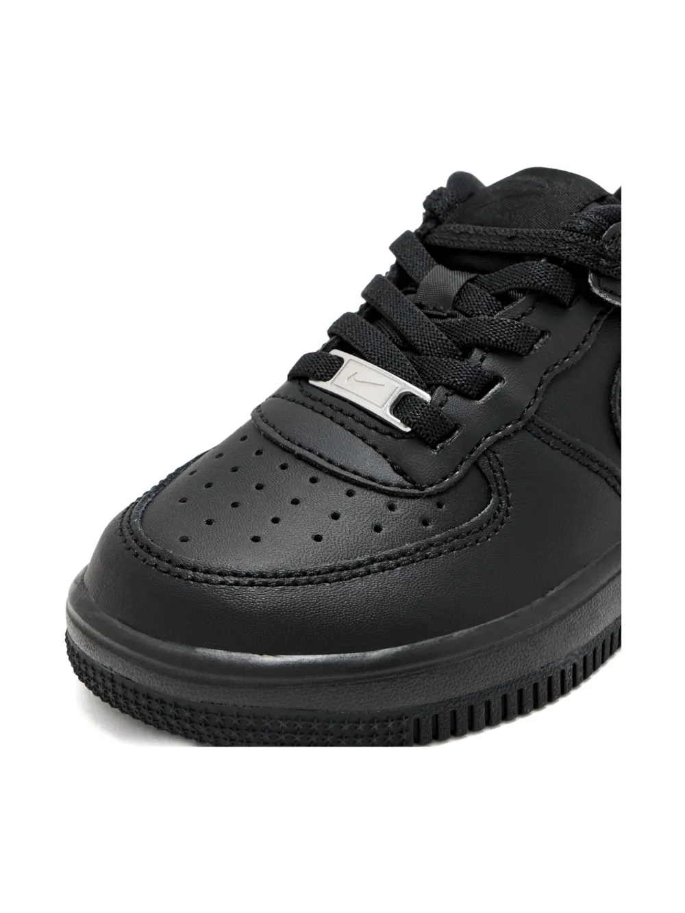Nike Kids Force 1 Low Easy-On lace-up sneakers | Black | Image 1