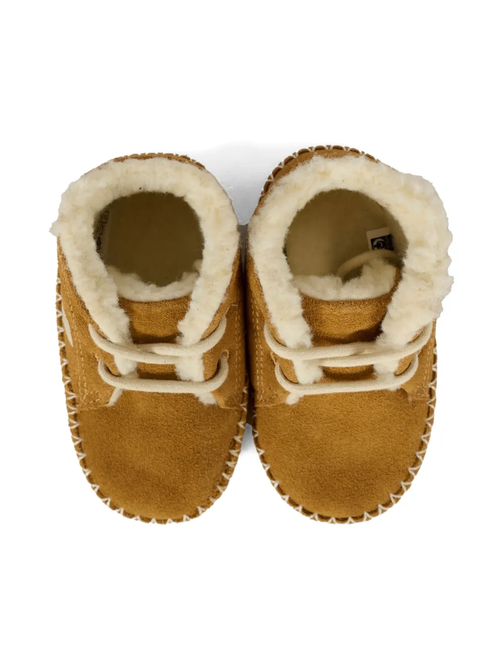 VEJA Kids logo suede sneakers Brown