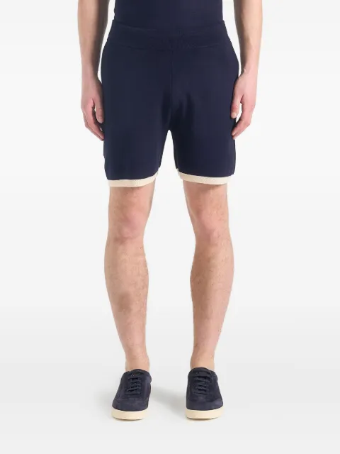 Manière De Voir Regis contrast-knit shorts