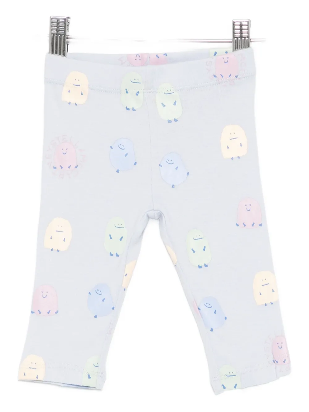 Stella Mccartney Cartoon-print Leggings In Blue