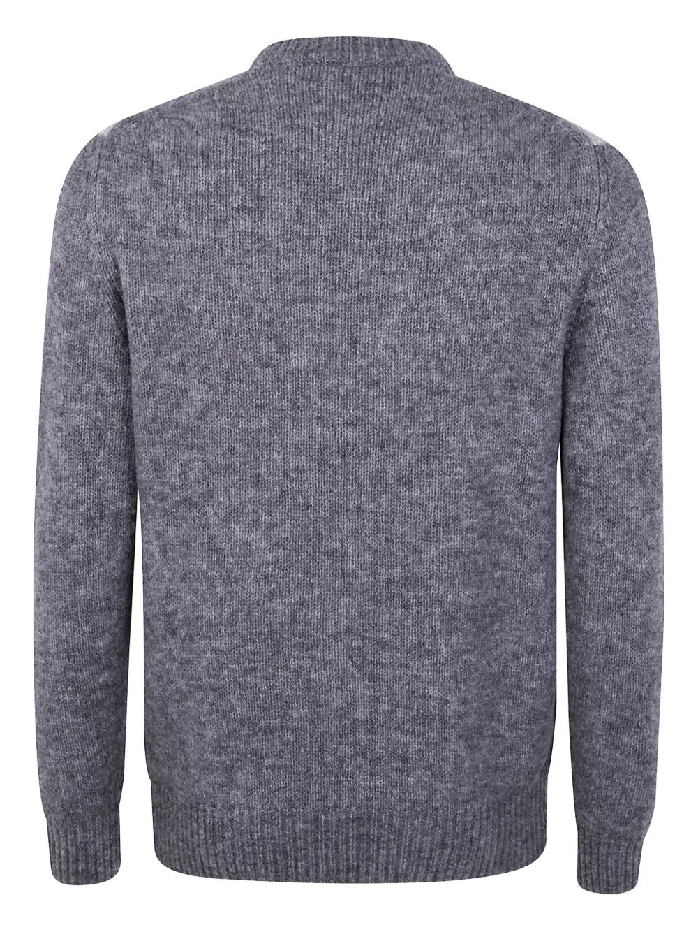 Ballantyne diamond-pattern wool sweater - Grijs