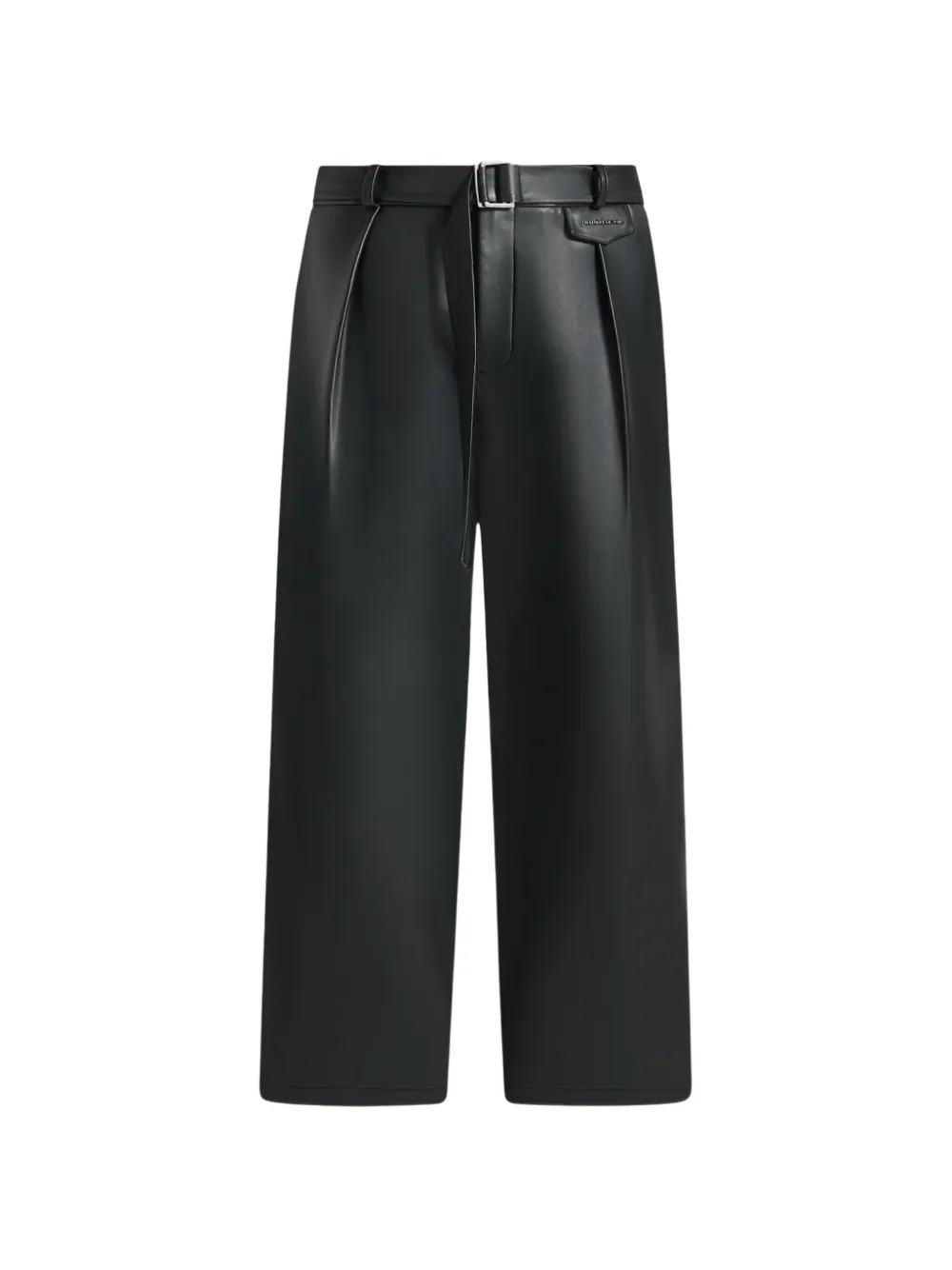 Manière De Voir Serge pleated wide-leg trousers - Nero