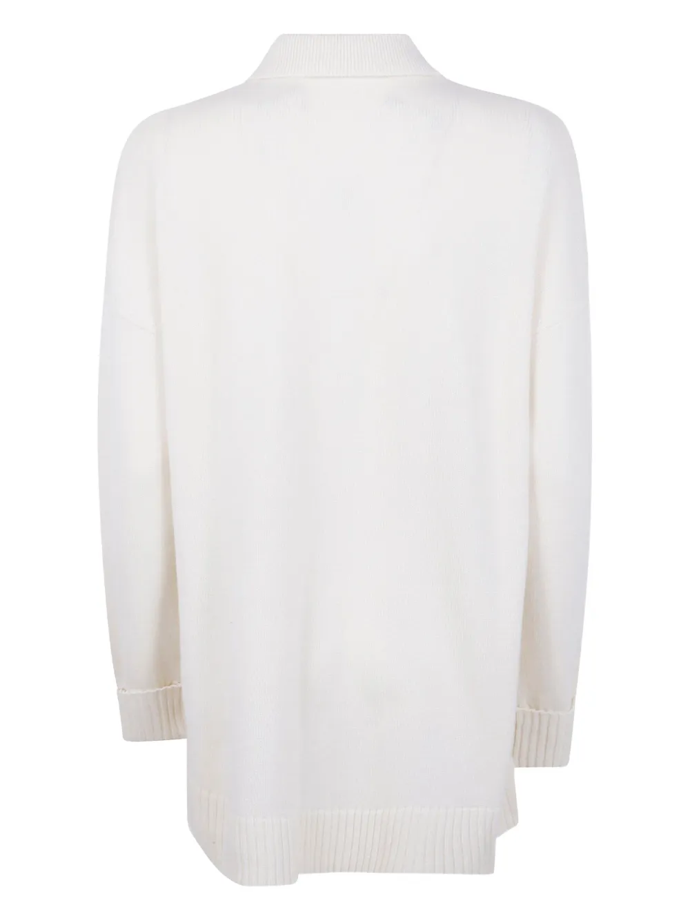 Max Mara Blouse met zak met knopen - Wit