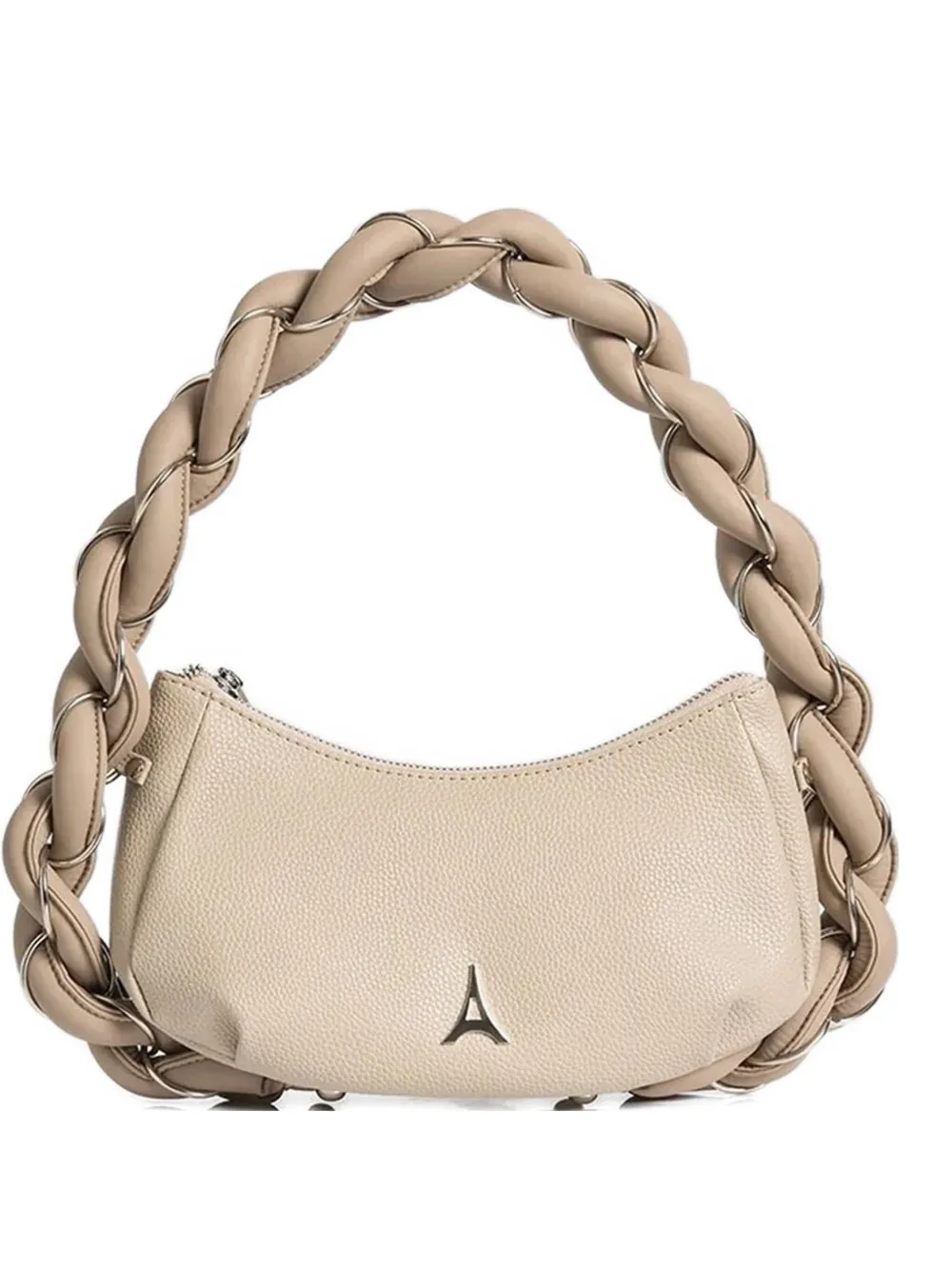 Manière De Voir Somme Plaited-rope Chain Souder Bag In Neutral