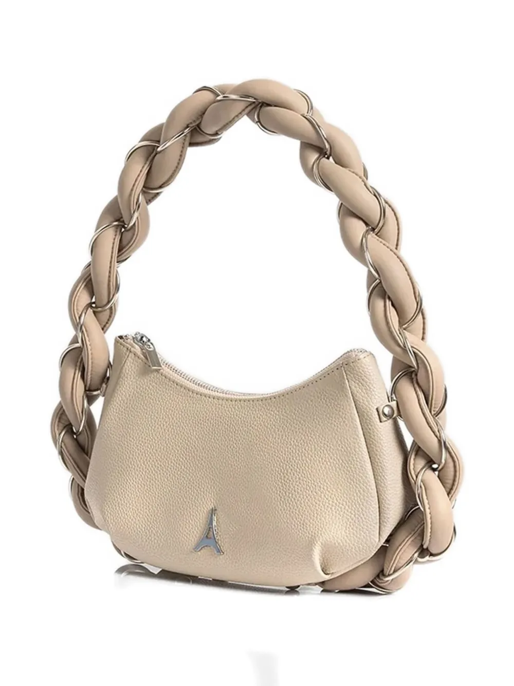 Manière De Voir Somme Plaited-rope Chain Souder Bag In Neutral