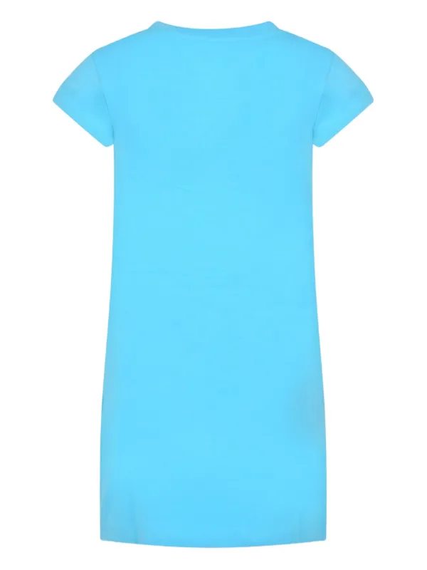 blue nike t shirt dress