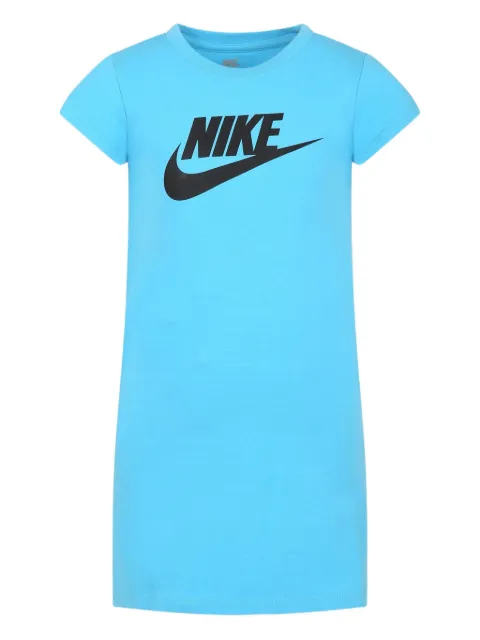 Nike Kids logo-print T-shirt dress