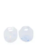 Stella McCartney Kids character-print bibs (pack of two) - Blue