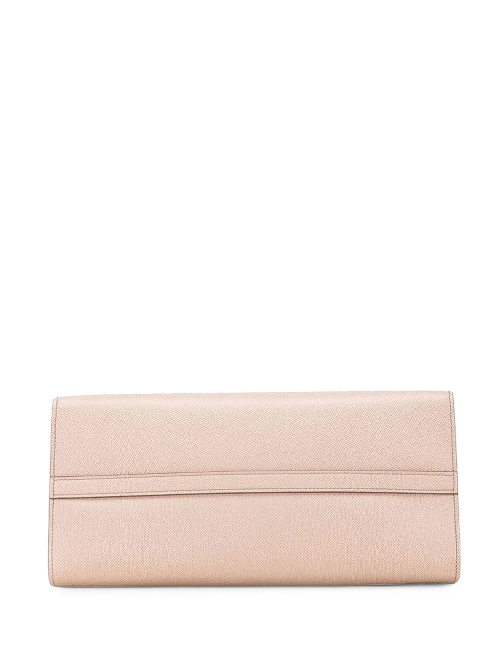 Pre-owned Prada 2000-2025 Medium Saffiano Cuir Monochrome Top Handle Tote Satchel In Pink