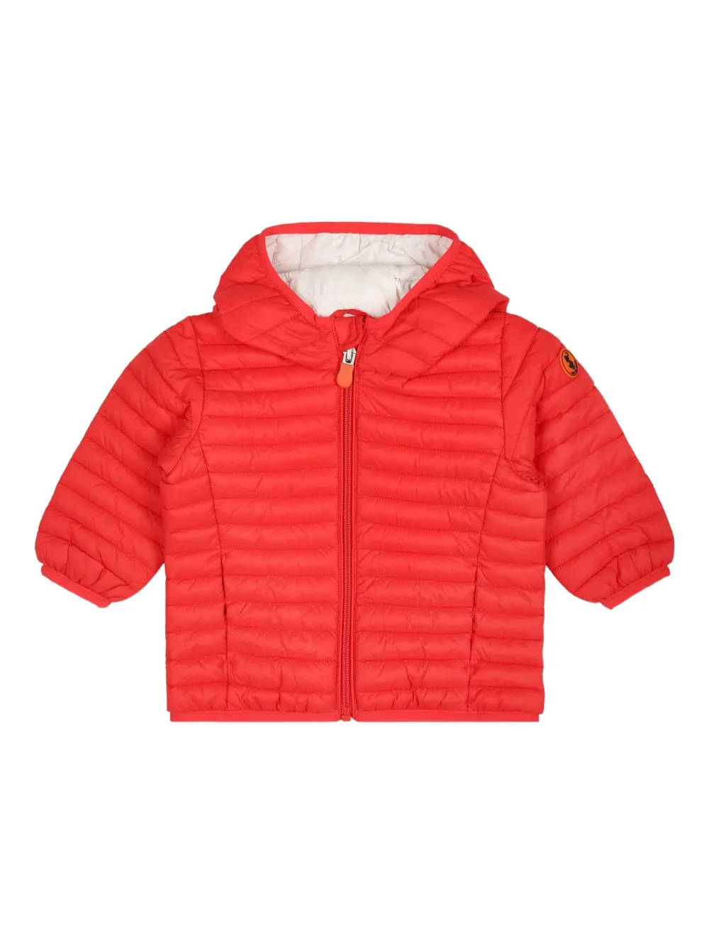 Save The Duck Babies' Padded Hooded Jacket In Red