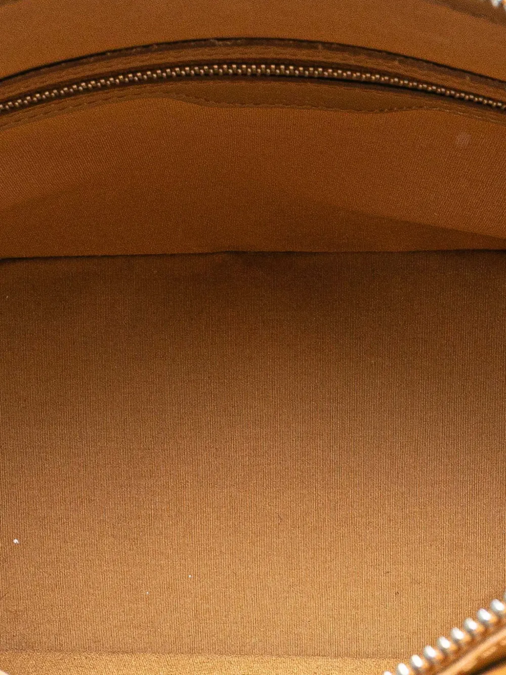 Pre-owned Louis Vuitton 2003 Monogram Mat Stockton Tote Bag In Gold