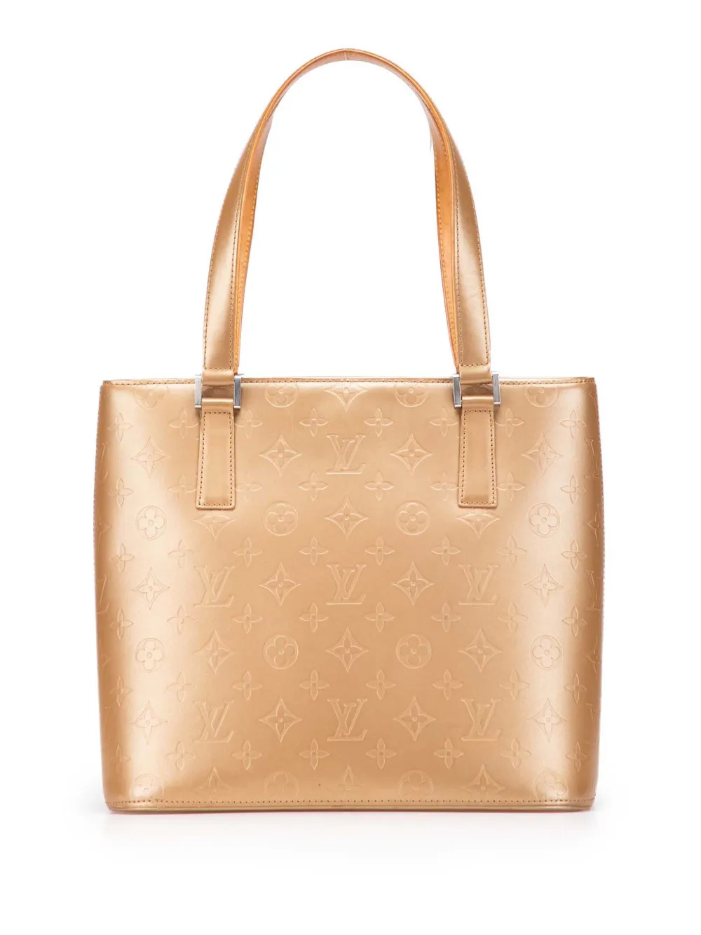 Louis Vuitton Pre-Owned 2003 Monogram Mat Stockton tote bag | Gold | Image 1