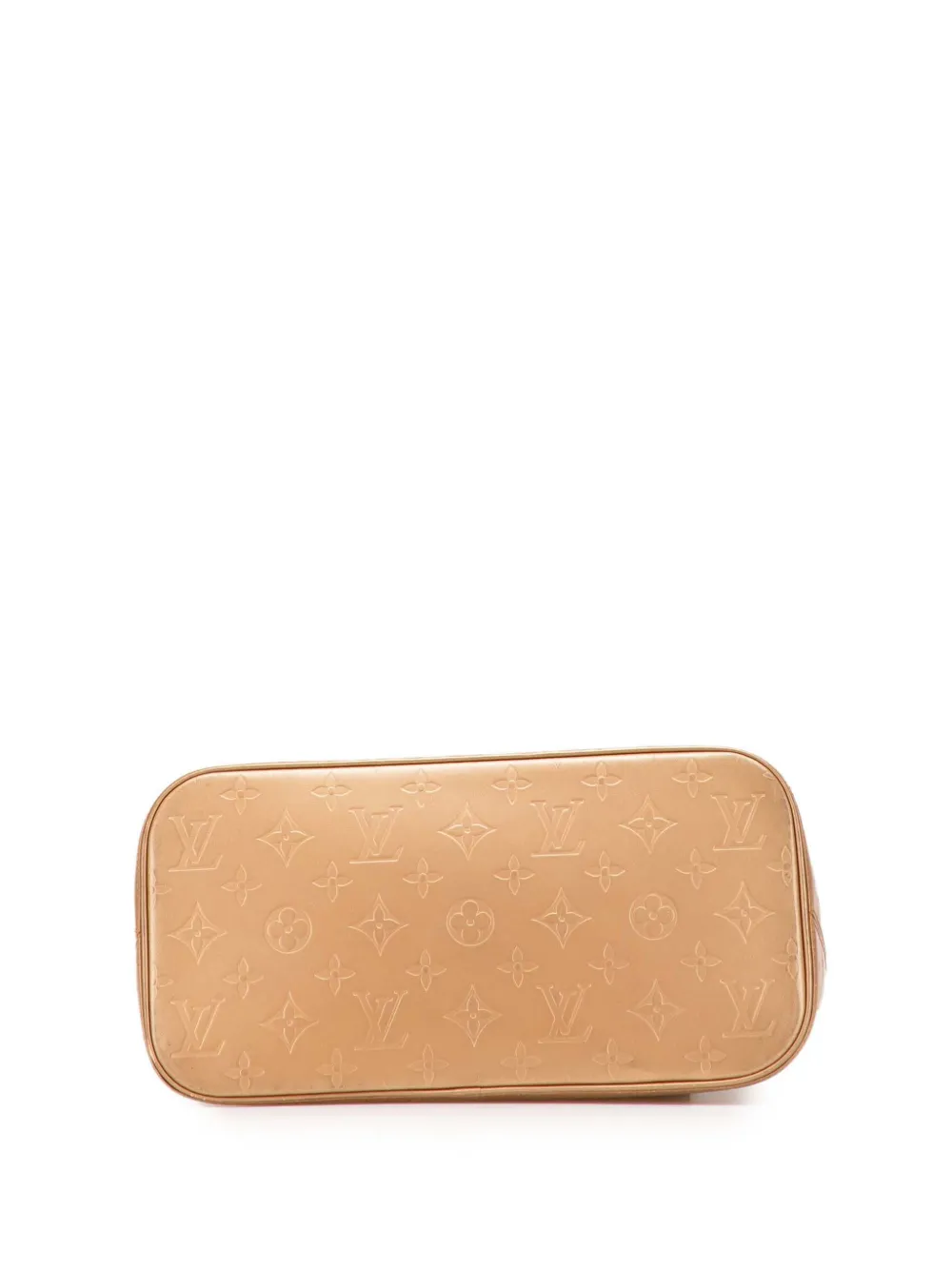 Pre-owned Louis Vuitton 2003 Monogram Mat Stockton Tote Bag In Gold