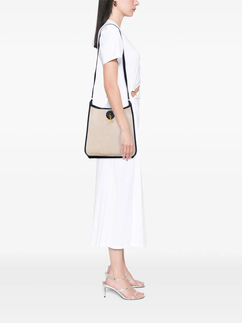 Hermès Pre-Owned 1980 Toile H and Barenia Vespa PM crossbody bag | Pre-Owned | Image 2