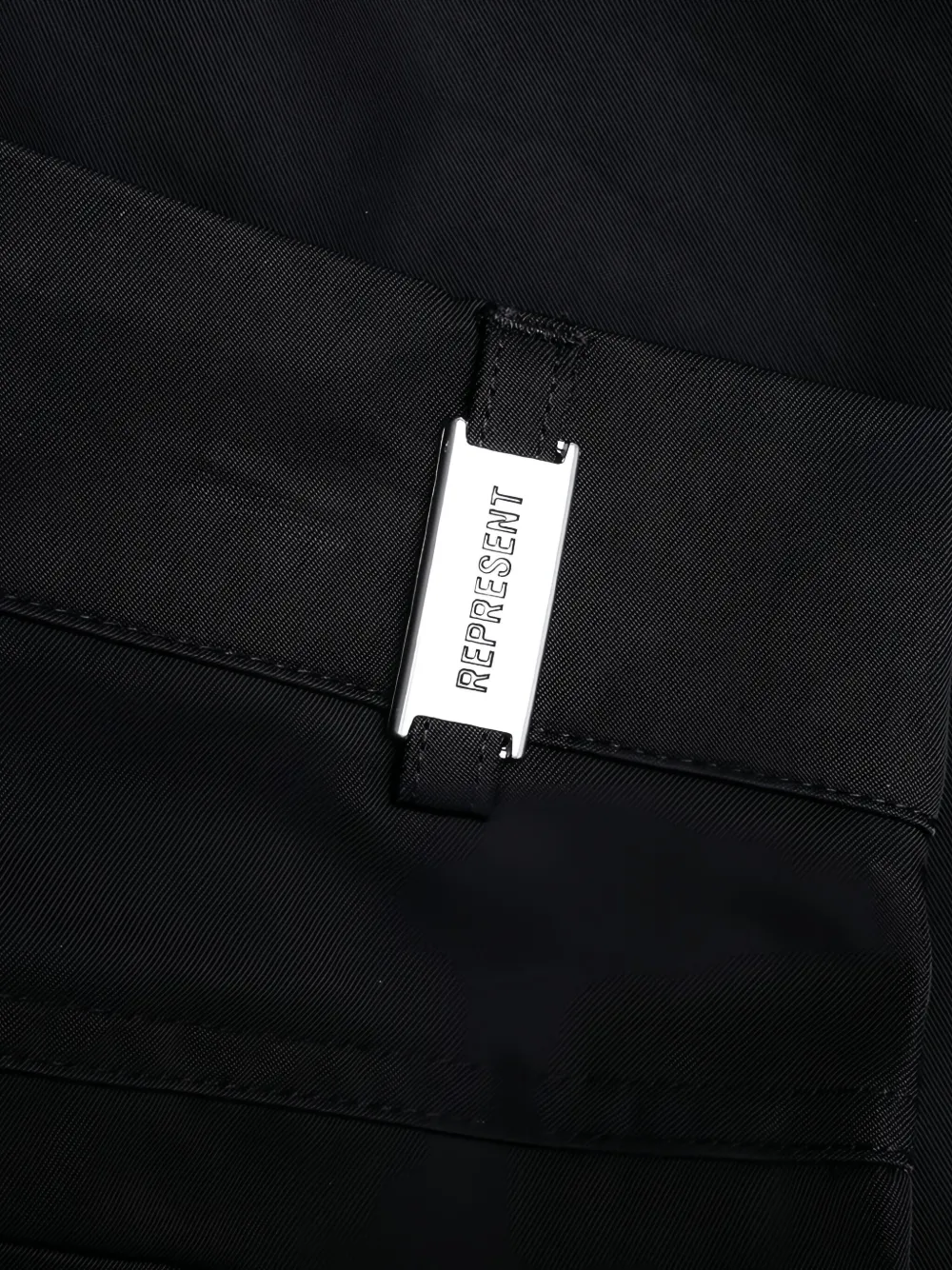 Represent Zip-pocket Trousers In Black