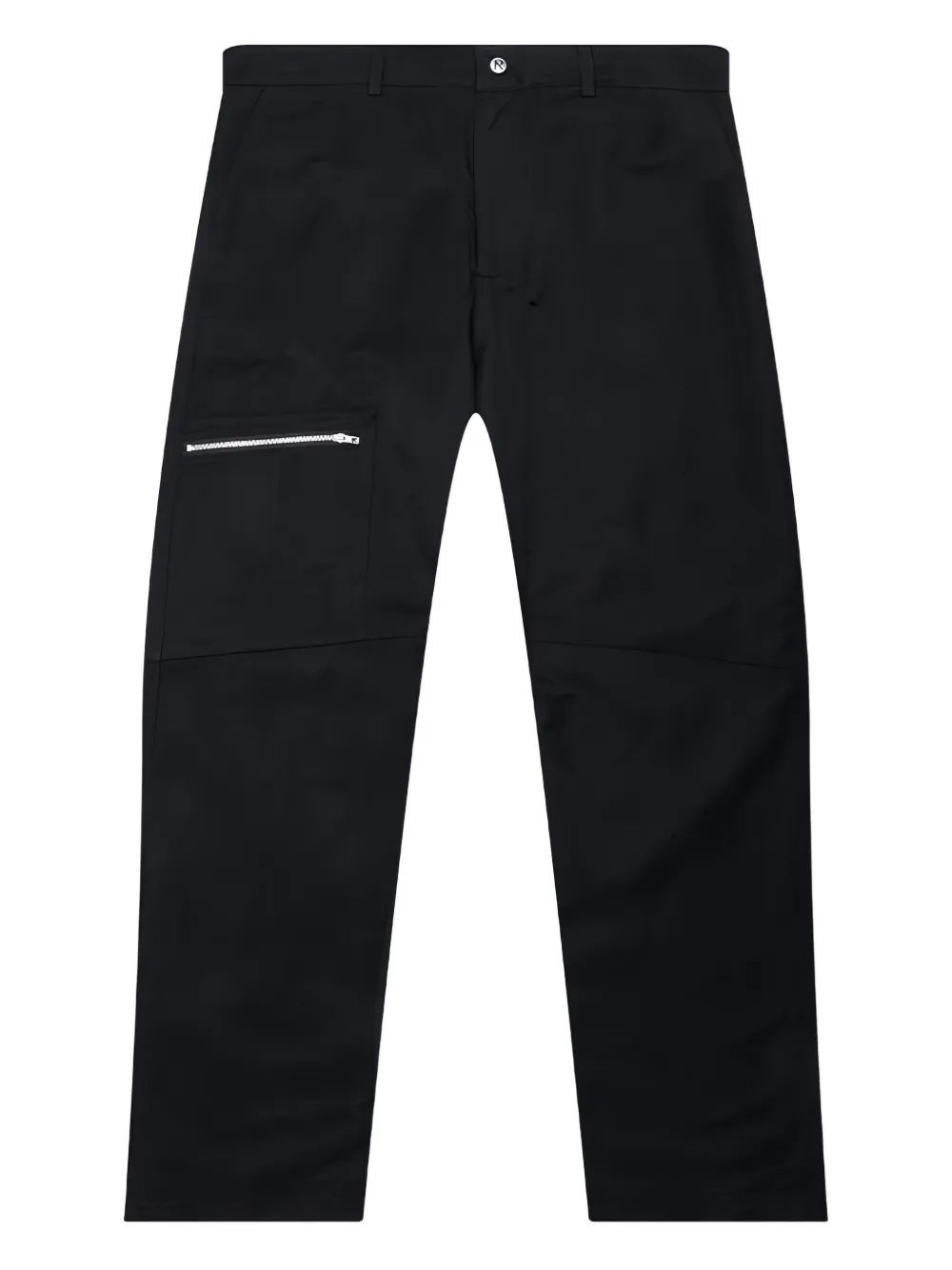 Represent zip-pocket trousers | Black | Image 1