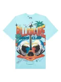 Billionaire Boys Club BB Tropics astronaut-print graphic T-shirt - Blue