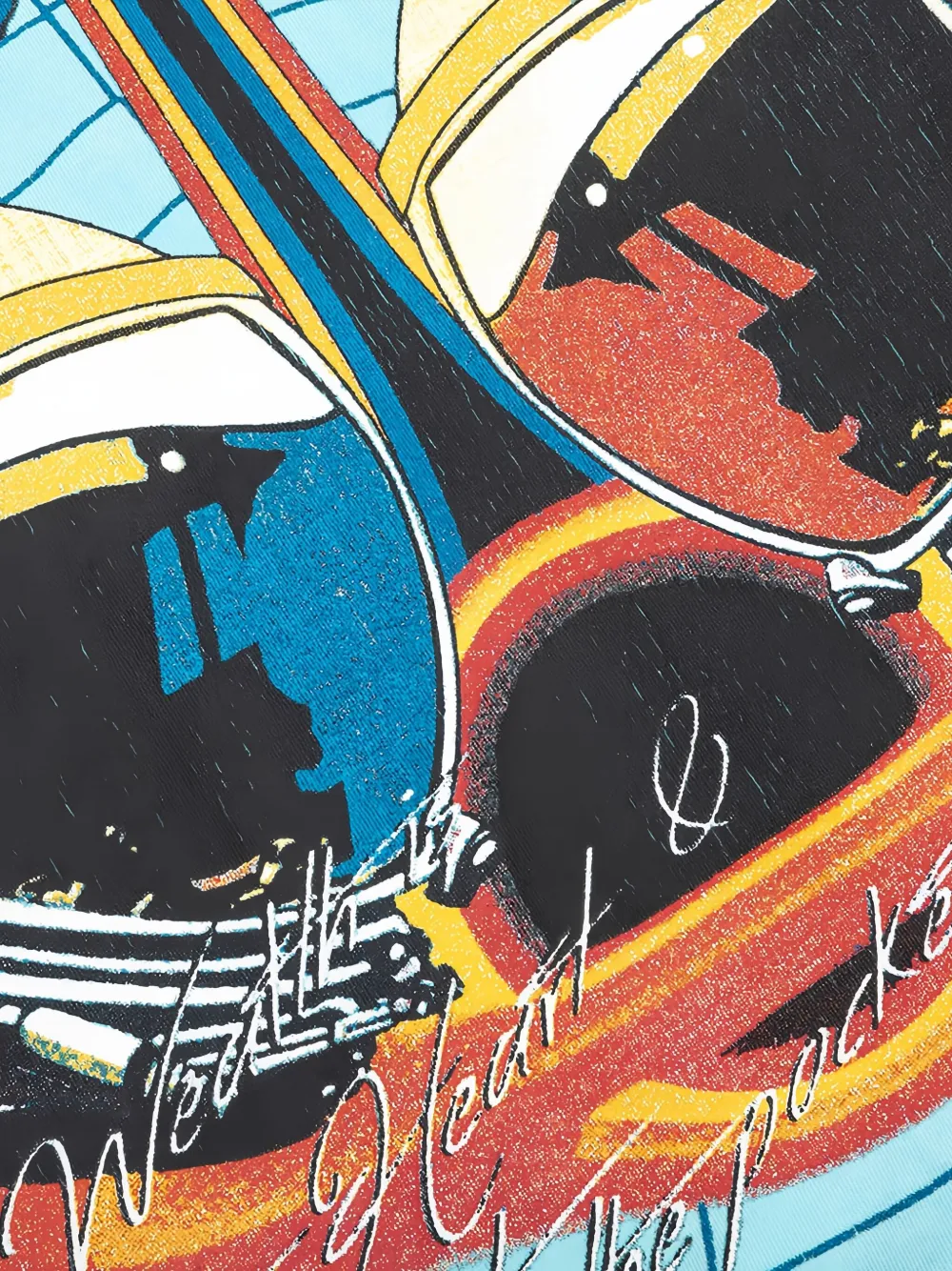 Billionaire Boys Club BB Tropics T-shirt met astronautprint Blauw