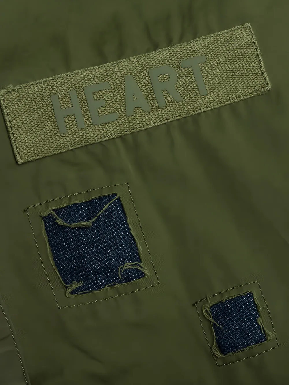 Billionaire Boys Club Jack met patchwork Groen