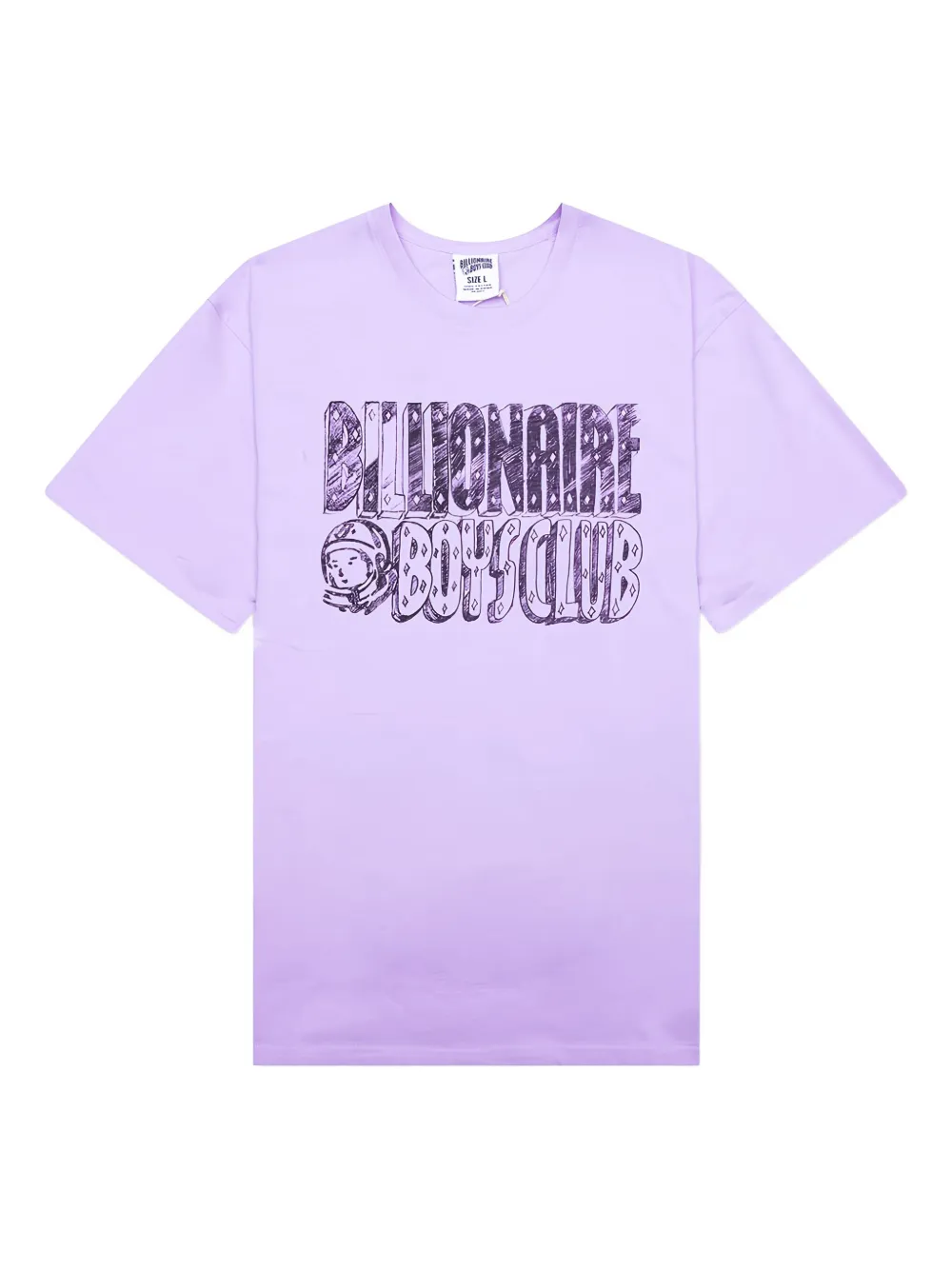 Billionaire Boys Club Sketch astronaut T-shirt | Purple | Image 1