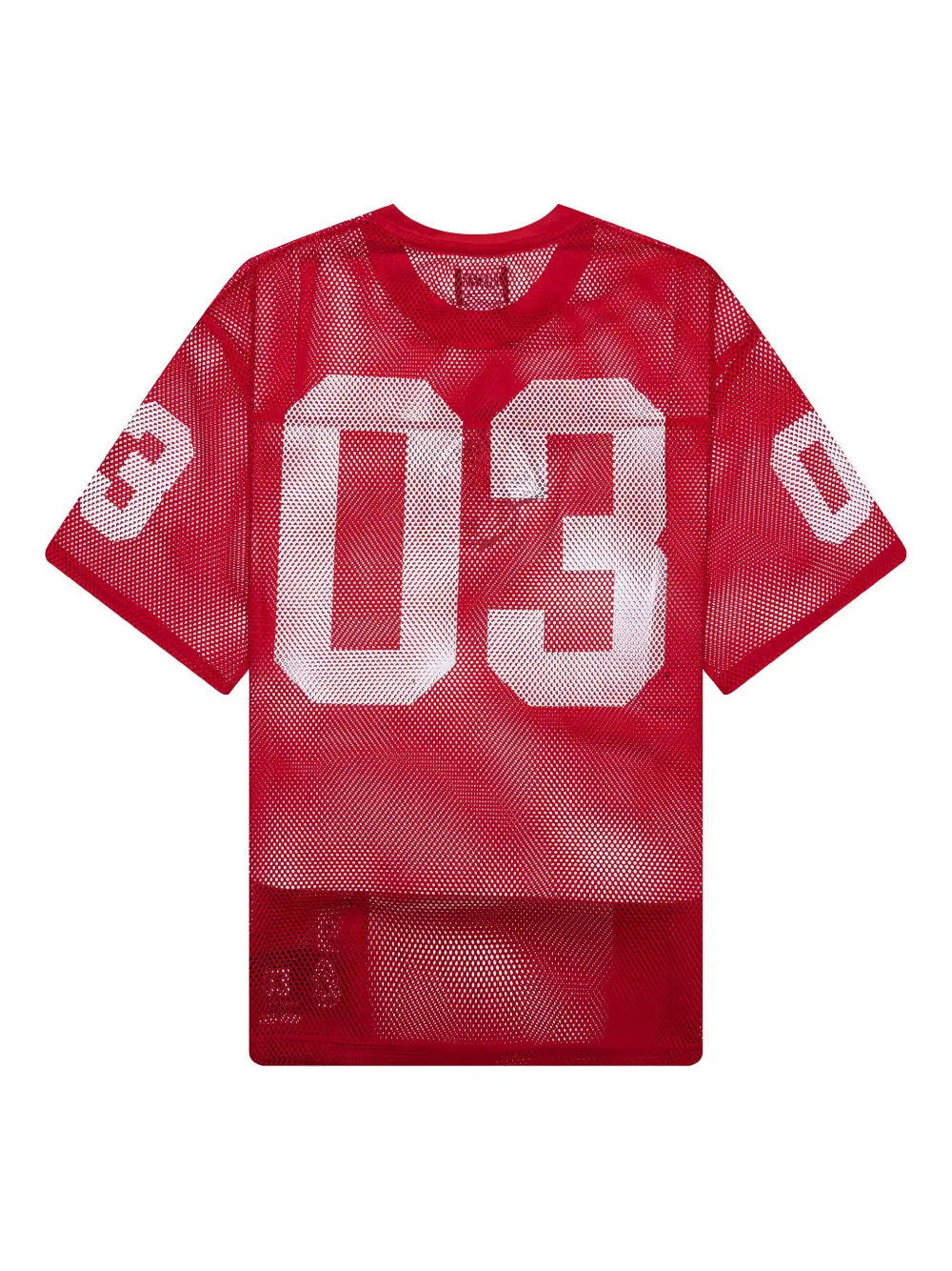 Billionaire Boys Club mesh-panel football jersey - Rood