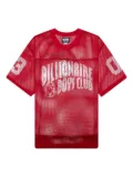 Billionaire Boys Club mesh-panel football jersey - Red