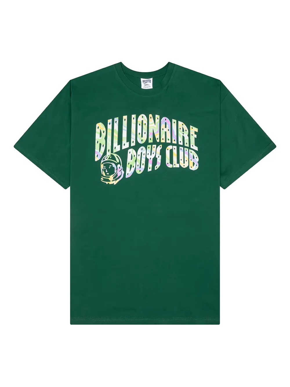 Billionaire Boys Club BB Arch astronaut-logo tie-dye T-shirt | Green | Image 1