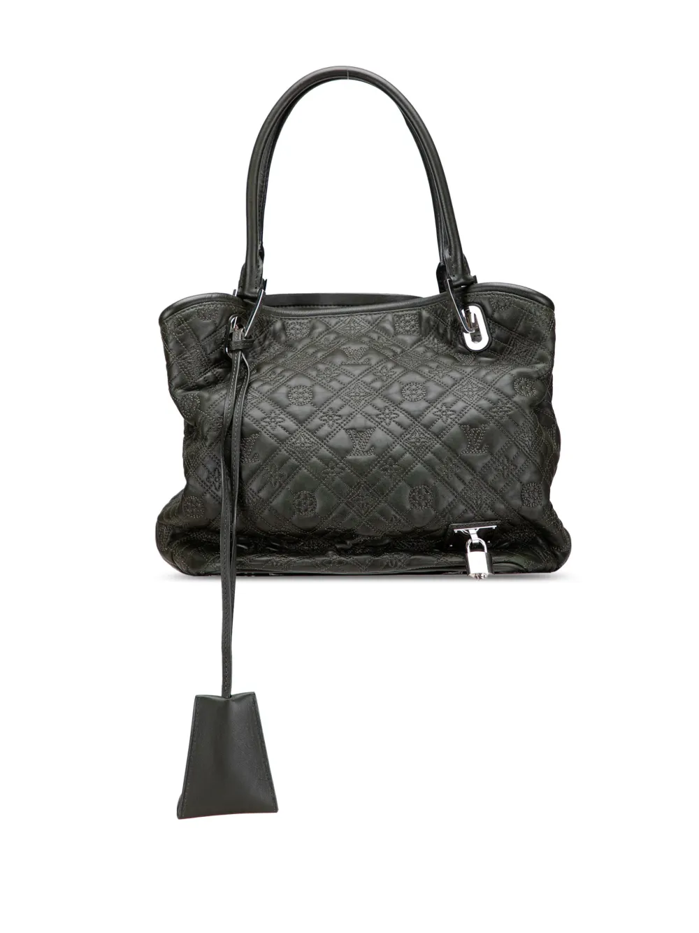 Louis Vuitton Pre-Owned 2012 モノグラム ラムスキン アンティア リリア PM ハンドバッグ - グリーン Louis Vuitton Pre-Owned 2012 モノグラム ラムスキン アンティア リリア PM ハンドバッグ - グリーン