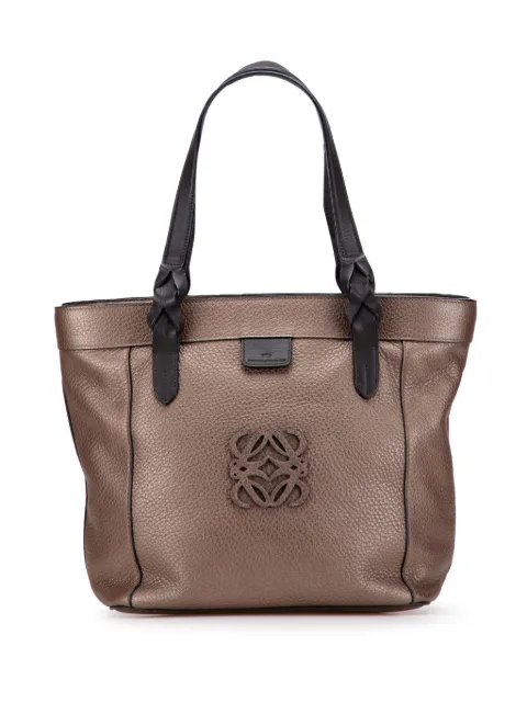 Loewe Pre-Owned 2012 Anagram Leather Fusta tote bag