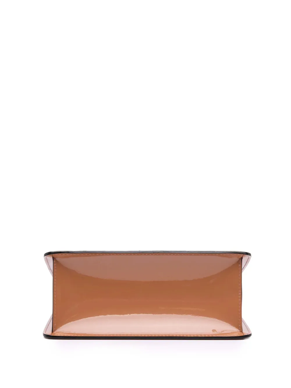 Pre-owned Louis Vuitton 2012 Monogram Vernis Deesse Pm Handbag In Brown