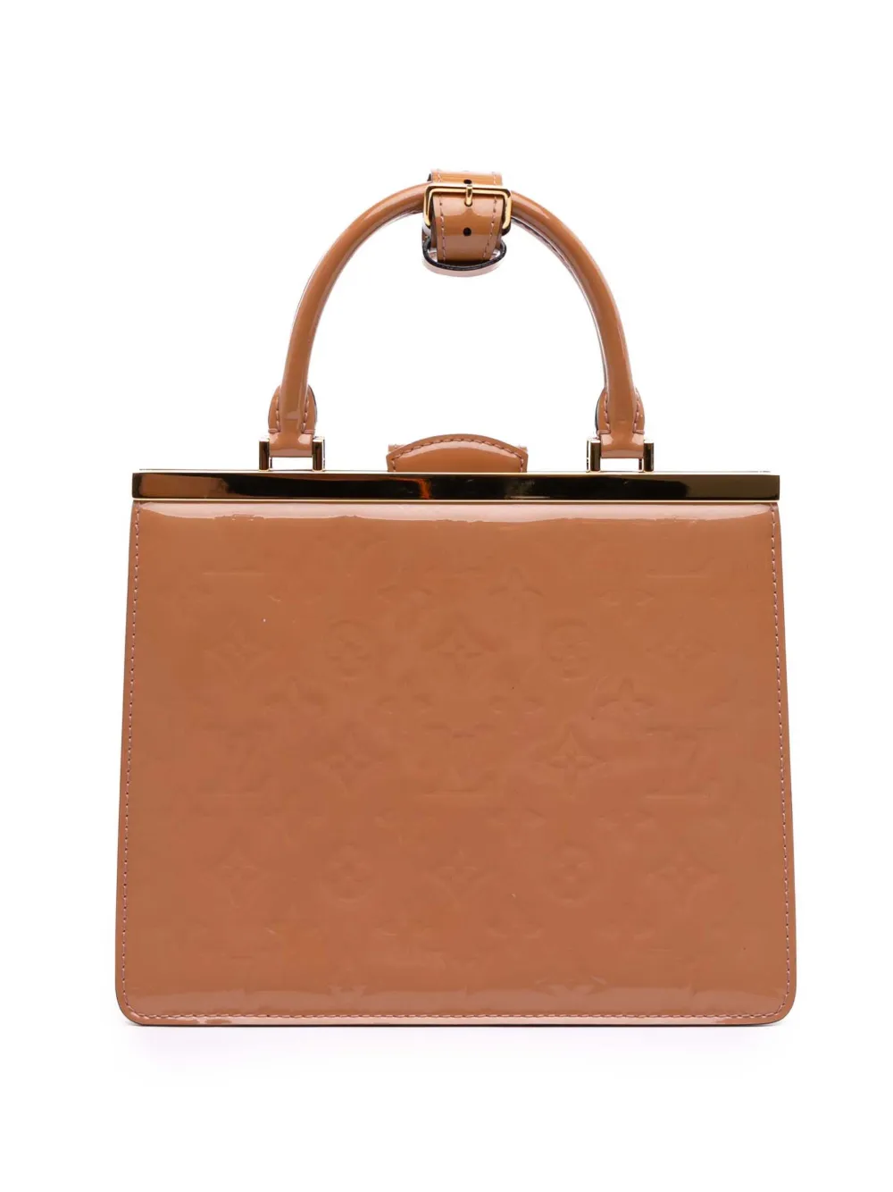 Louis Vuitton Pre-Owned 2012 ヴェルニ モノグラム デエス PM ハンドバッグ - ブラウン Louis Vuitton Pre-Owned 2012 ヴェルニ モノグラム デエス PM ハンドバッグ - ブラウン