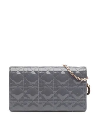 Christian Dior Pre-Owned 2019 パテント カナージュ レディ