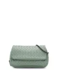 Bottega Veneta Pre-Owned 2012-2025 Mini Nappa Intrecciato Expandable Chain Flap crossbody bag - Green
