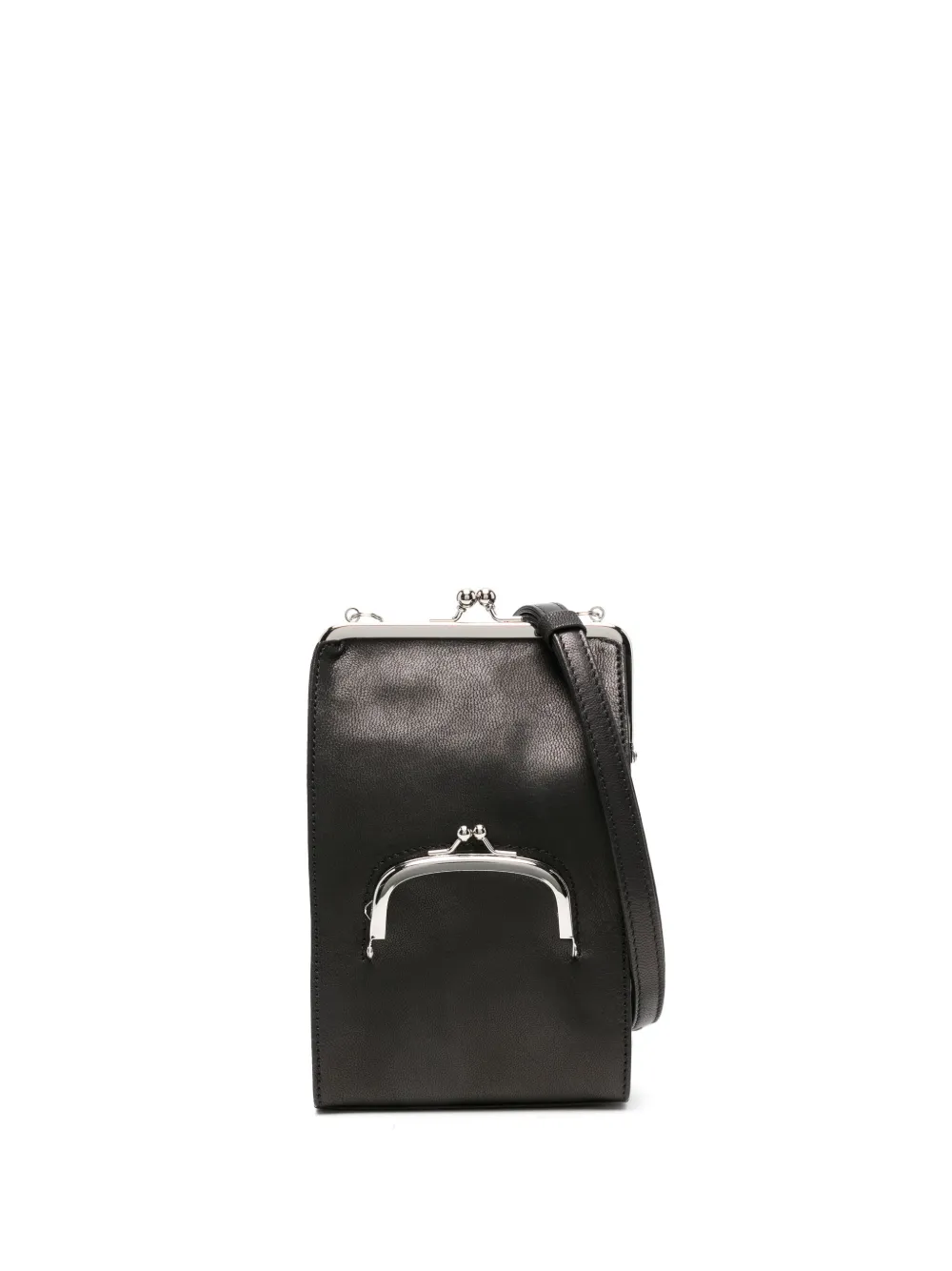 Yohji Yamamoto smartphone cross body bag | Black | Image 1