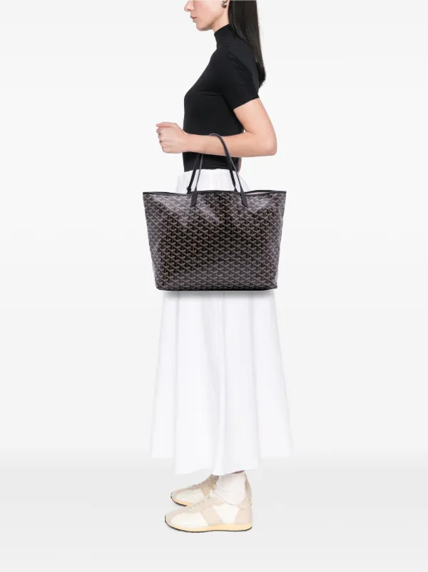 ゴヤール GOYARD サンルイGM トートバッグ ブラック