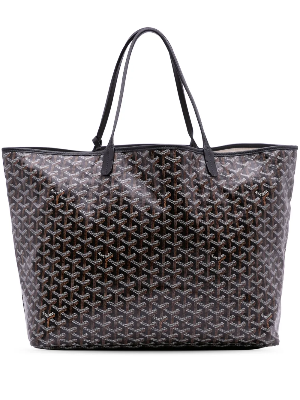Goyard Pre-Owned 2019 Goyardine Saint Louis GM tote bag | Black | Image 1