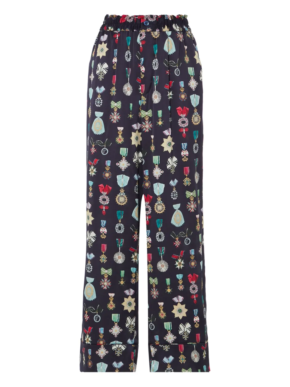 Temperley London Gloriette シルクパンツ - ブルー Temperley London Gloriette シルクパンツ - ブルー
