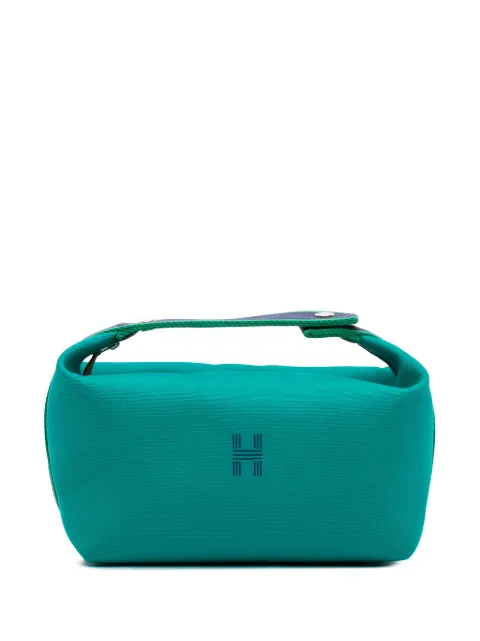 Hermès Pre-Owned 2021-2025 Large Canvas Bride A Brac Case vanity bag