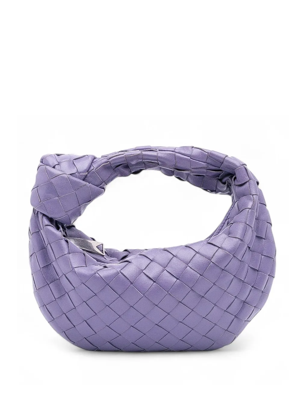 Bottega Veneta Pre-Owned 2012-2025 Mini Nappa Intrecciato Jodie hobo bag | Purple | Image 1