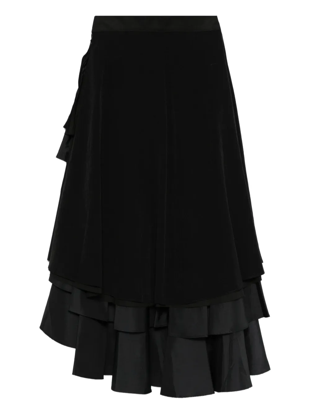 Yohji Yamamoto asymmetric ruffled skirt | Asymmetric & Draped Skirts | Image 2
