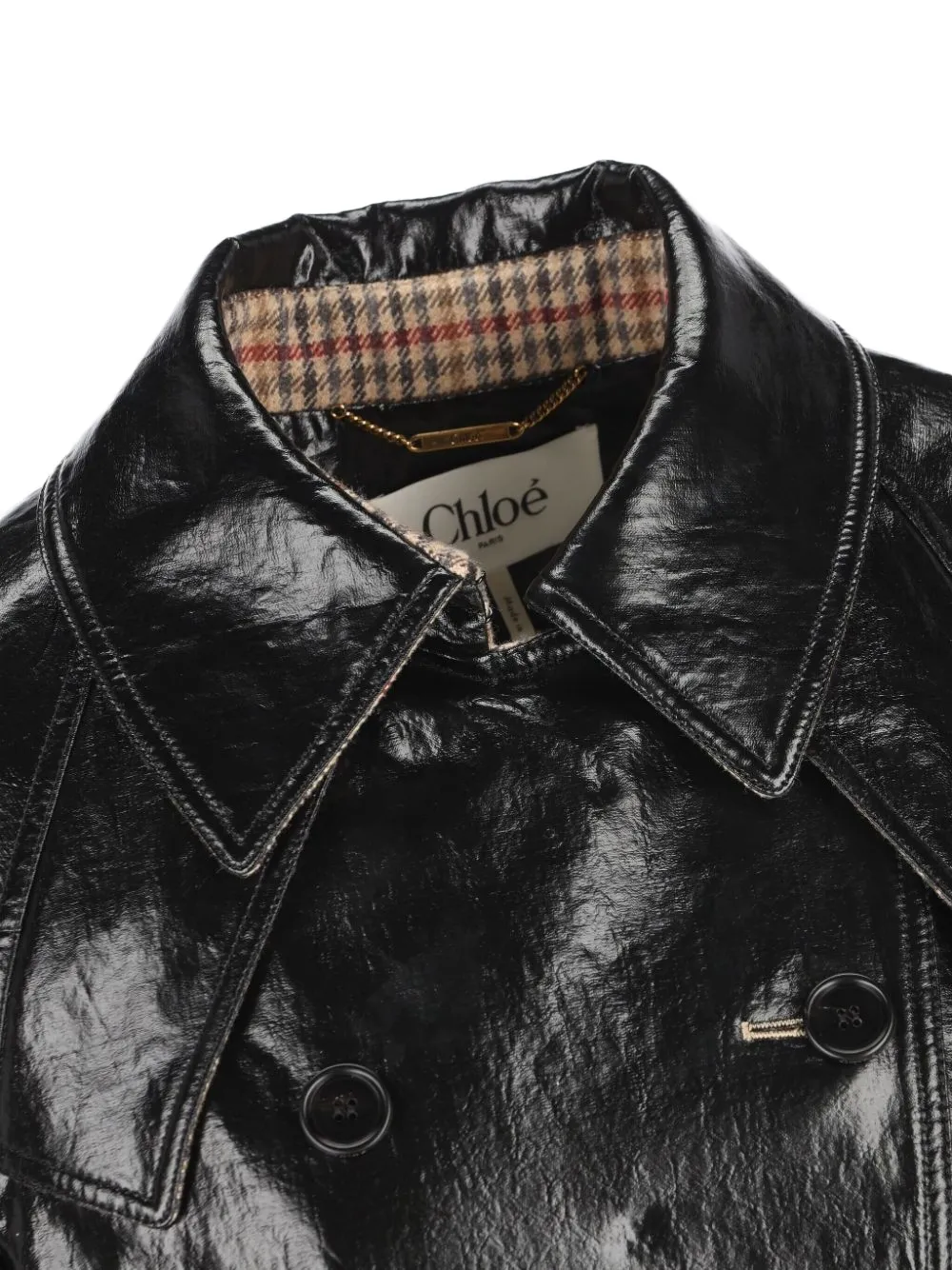 Chloé Jas met knopen Zwart